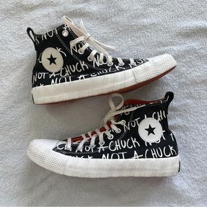 Converse UNTITL3D Hi Not a Chuck Black